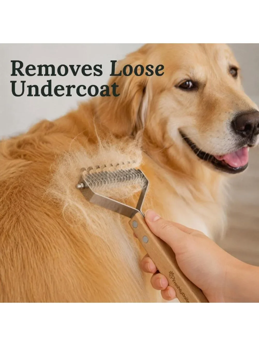 Pet Dematting Comb for Cats & Dogs - Mat Remover & Deshedding Undercoat Tool